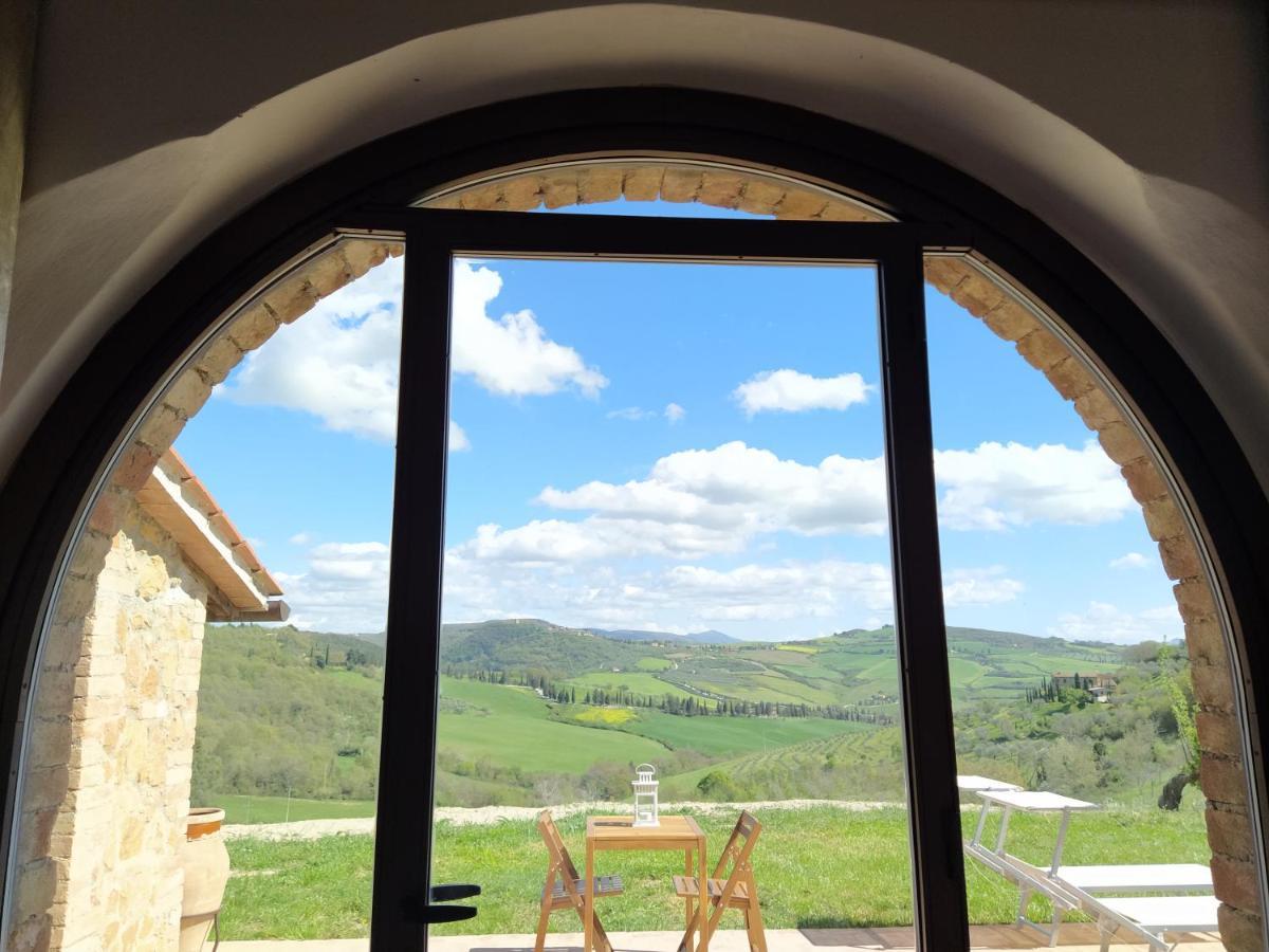 Poggio Ai Gelsi Villa Pienza Buitenkant foto