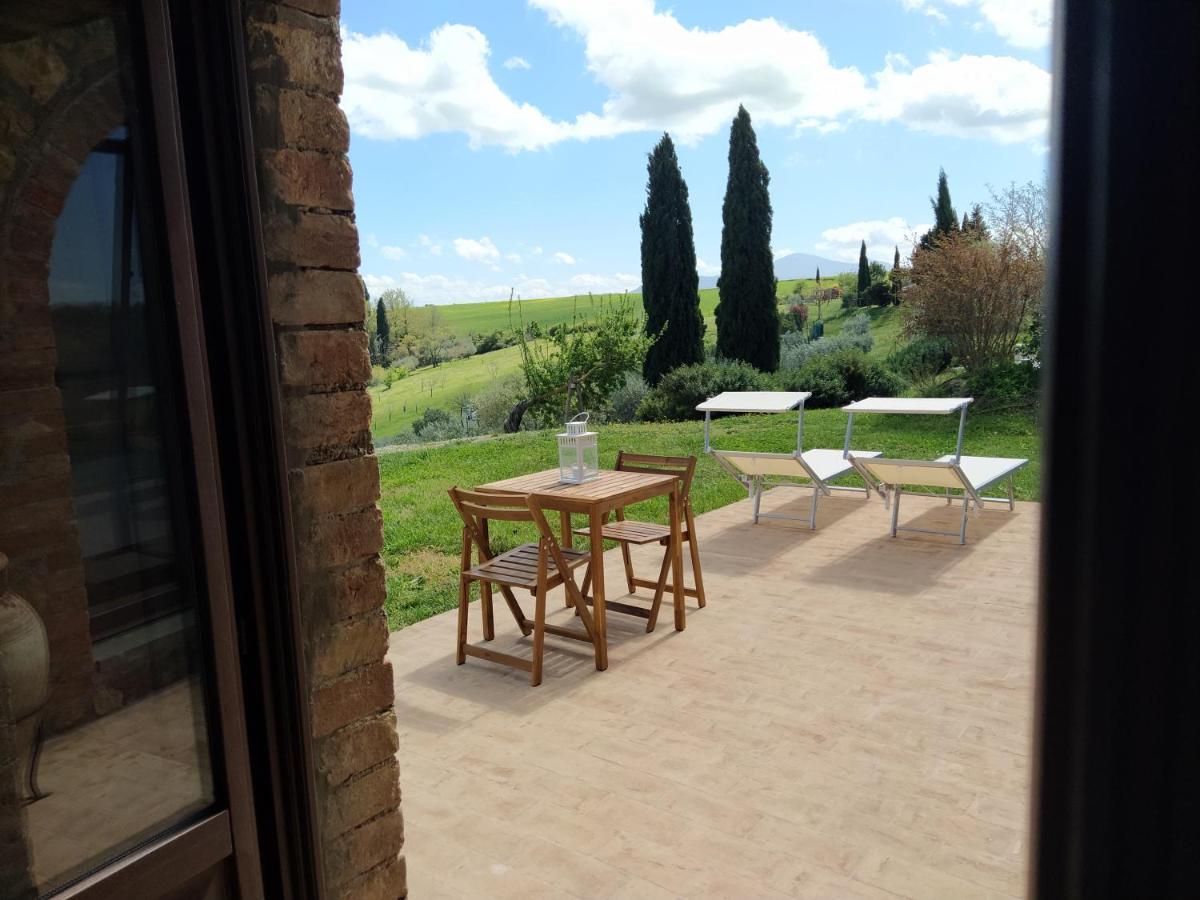 Poggio Ai Gelsi Villa Pienza Buitenkant foto