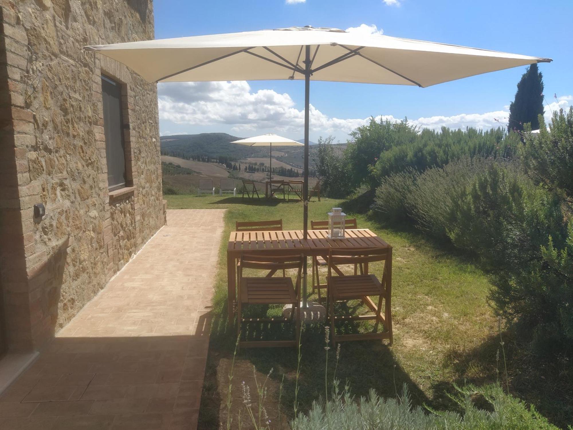 Poggio Ai Gelsi Villa Pienza Buitenkant foto
