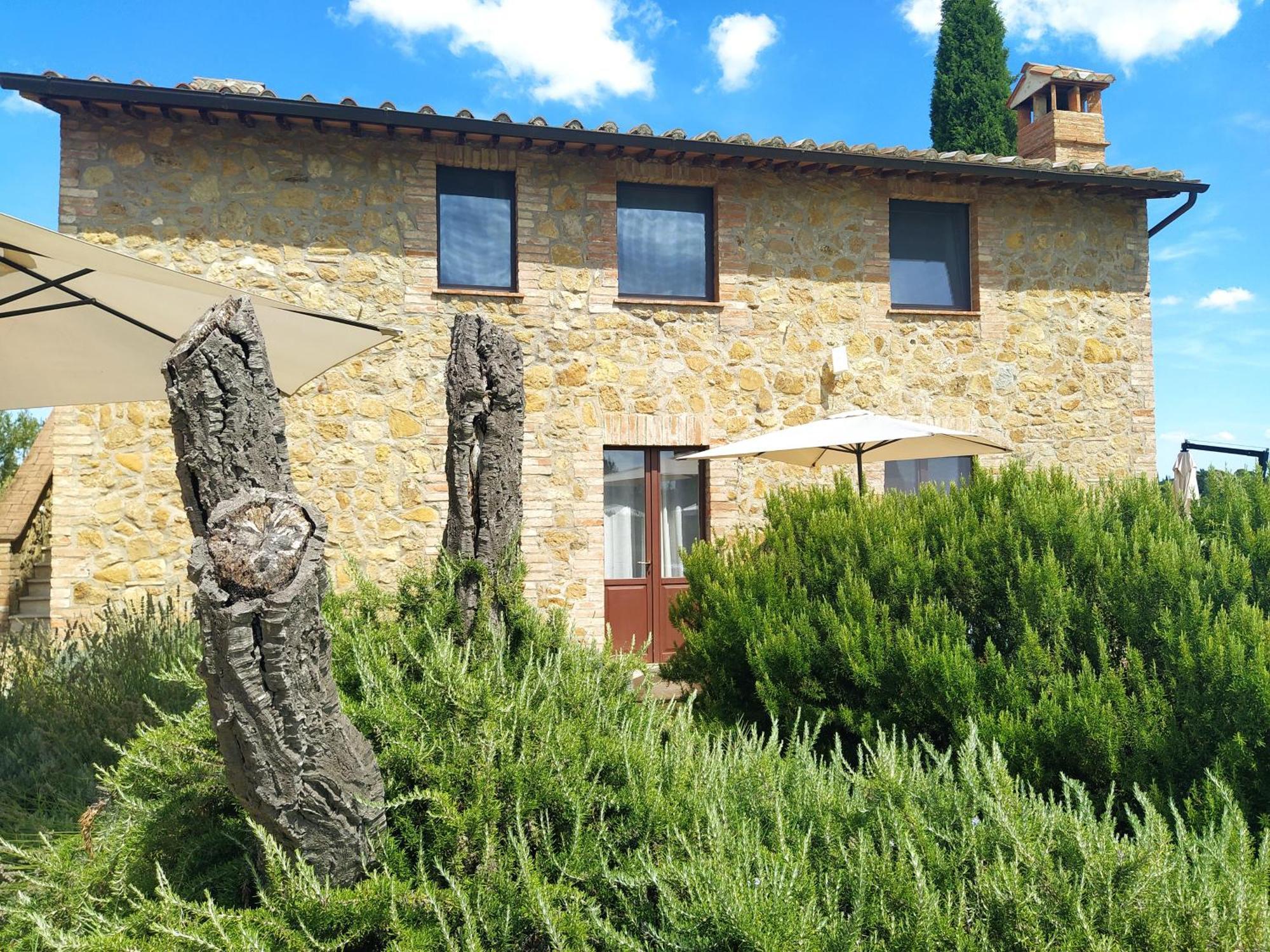 Poggio Ai Gelsi Villa Pienza Buitenkant foto