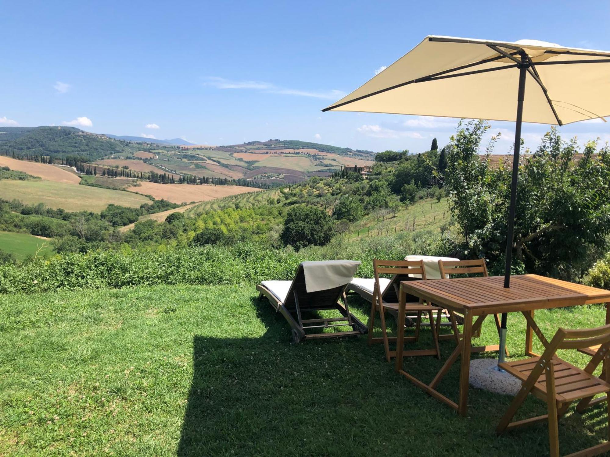 Poggio Ai Gelsi Villa Pienza Buitenkant foto