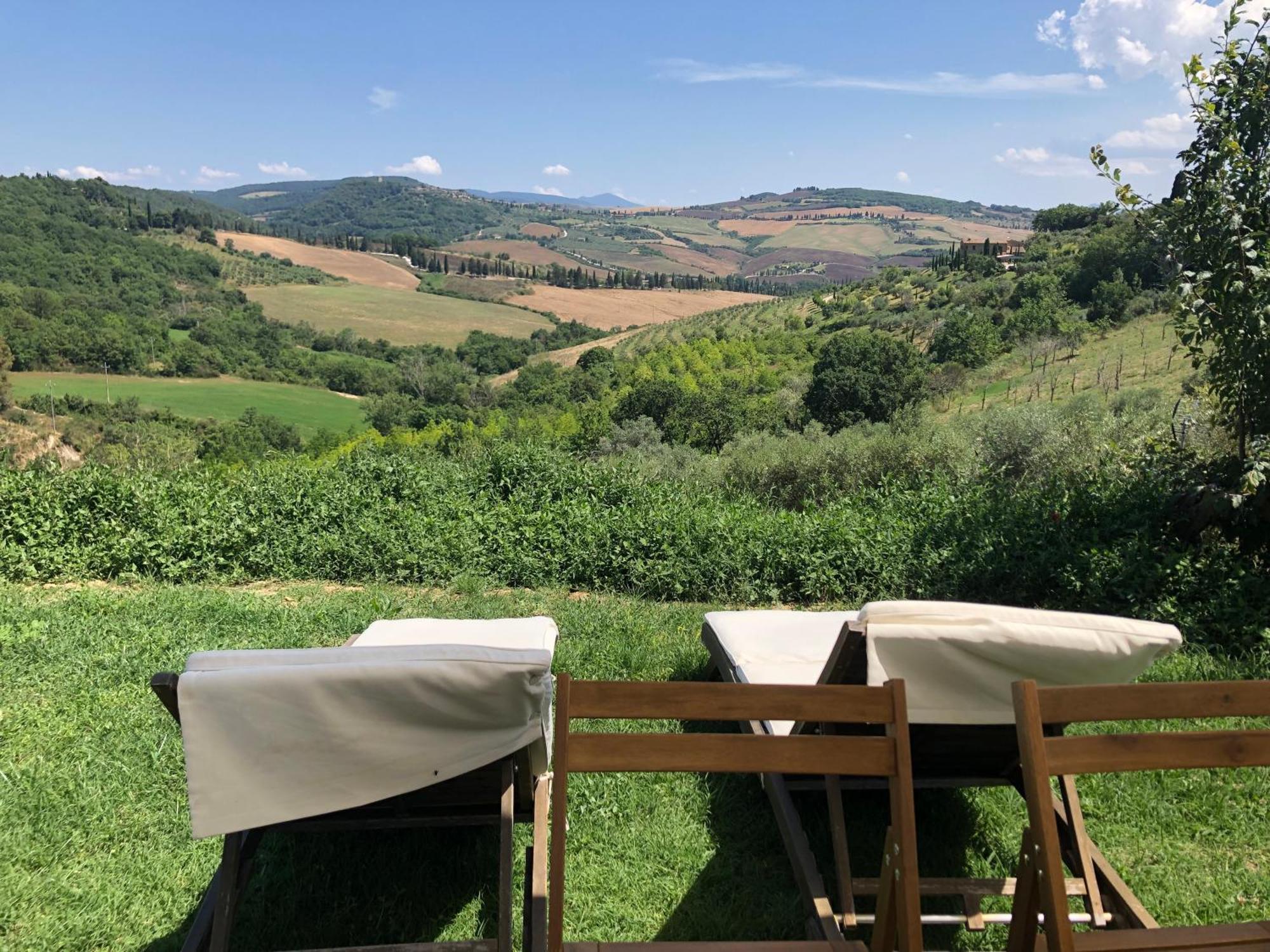 Poggio Ai Gelsi Villa Pienza Buitenkant foto