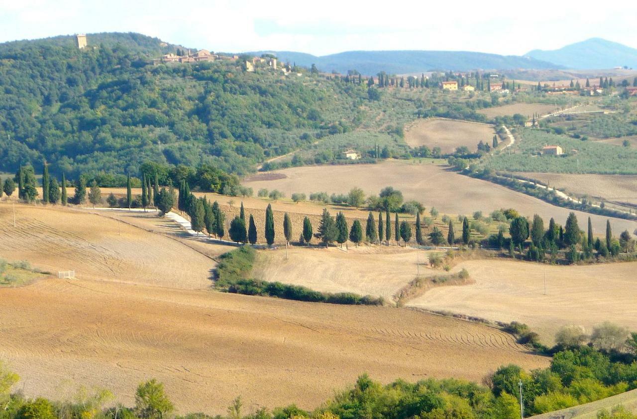 Poggio Ai Gelsi Villa Pienza Buitenkant foto