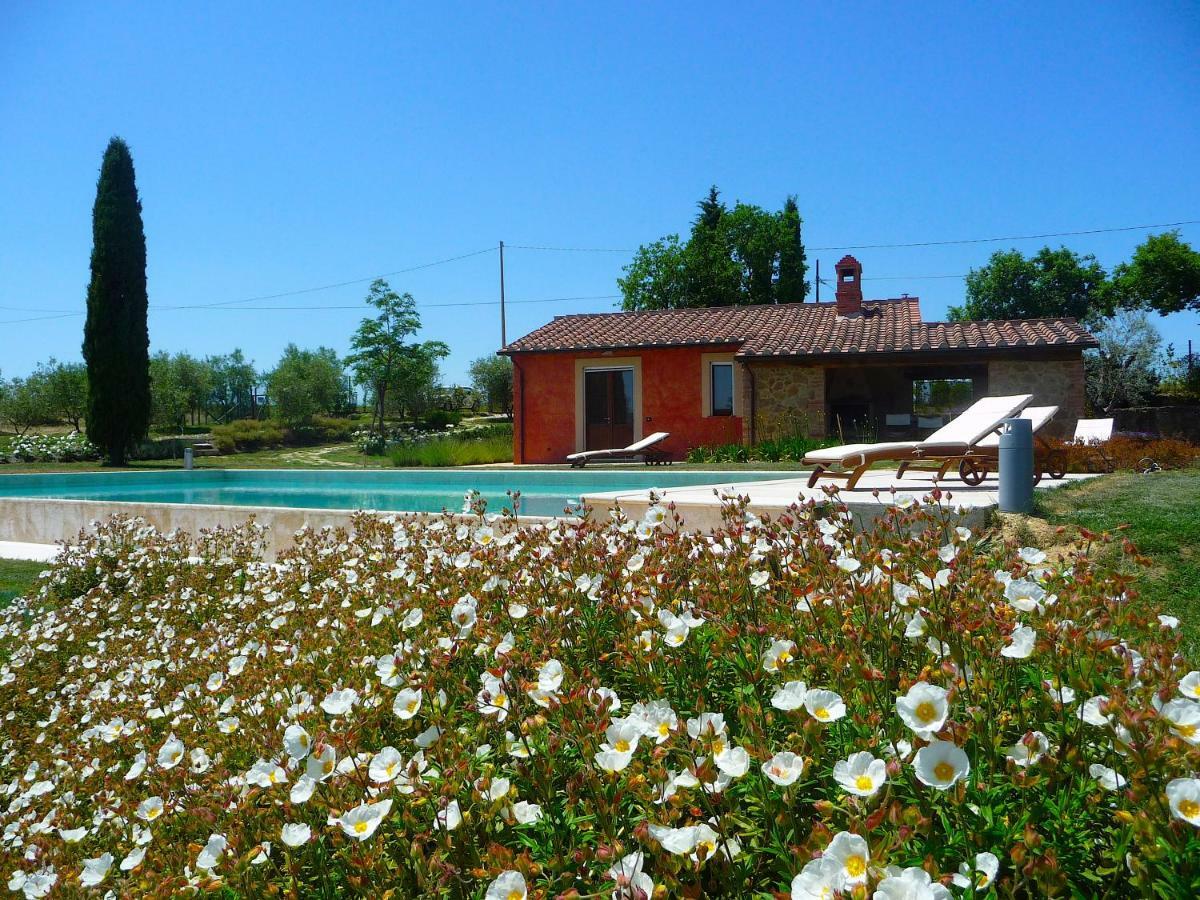 Poggio Ai Gelsi Villa Pienza Buitenkant foto