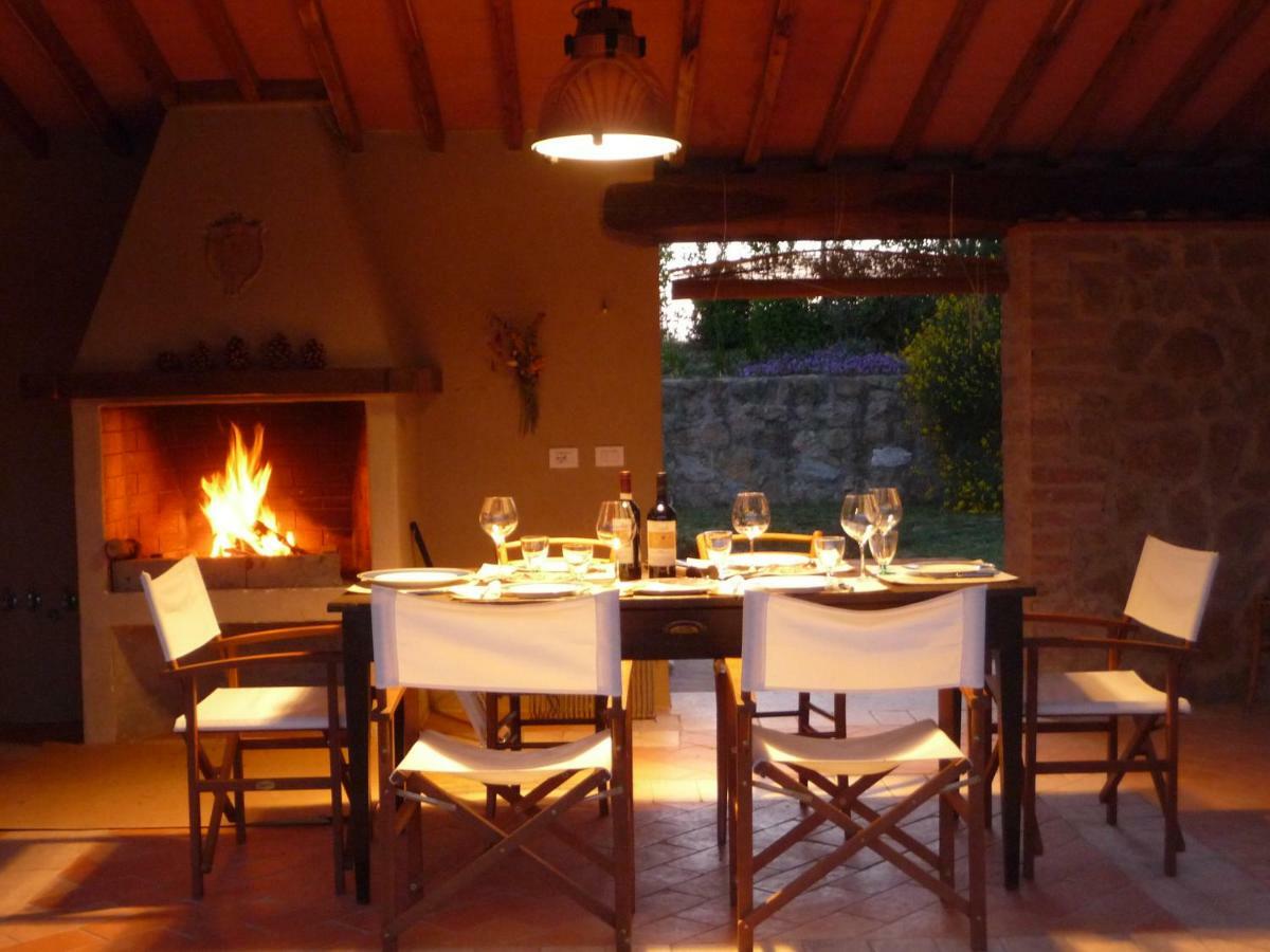 Poggio Ai Gelsi Villa Pienza Buitenkant foto